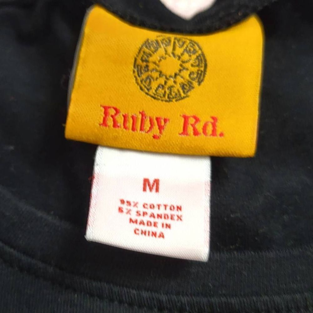 Ruby Rd Christmas blouse M - Picture 3 of 3